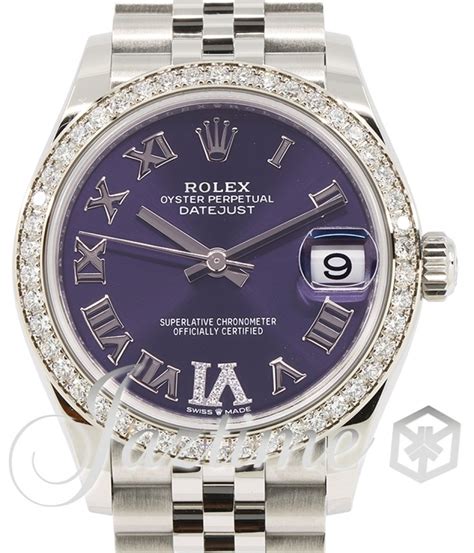 rolex datejust white roman|Rolex Datejust 31 white gold.